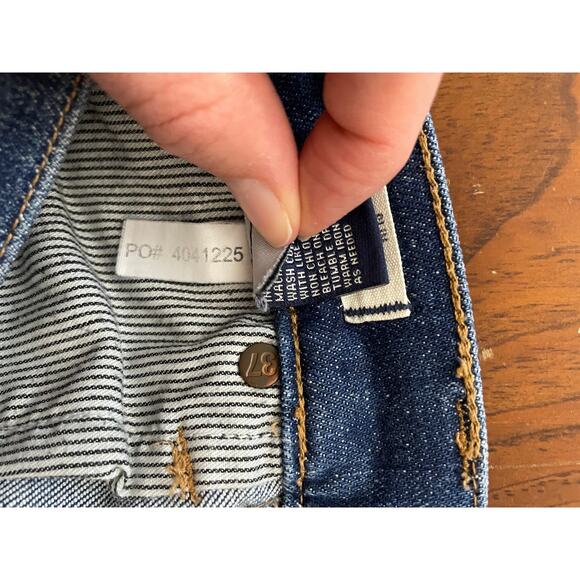 Madewell Distressed Womens Size 26 Jeans Slim Boyjean Stretch Medium Wash - Picture 8 of 12